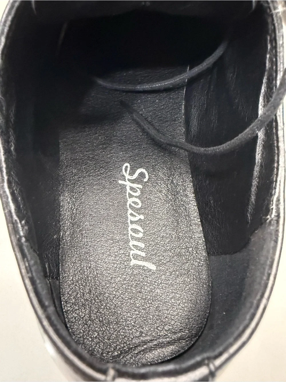 Classic Black Leather Cap-Toe Oxford Dress Shoes men size 13